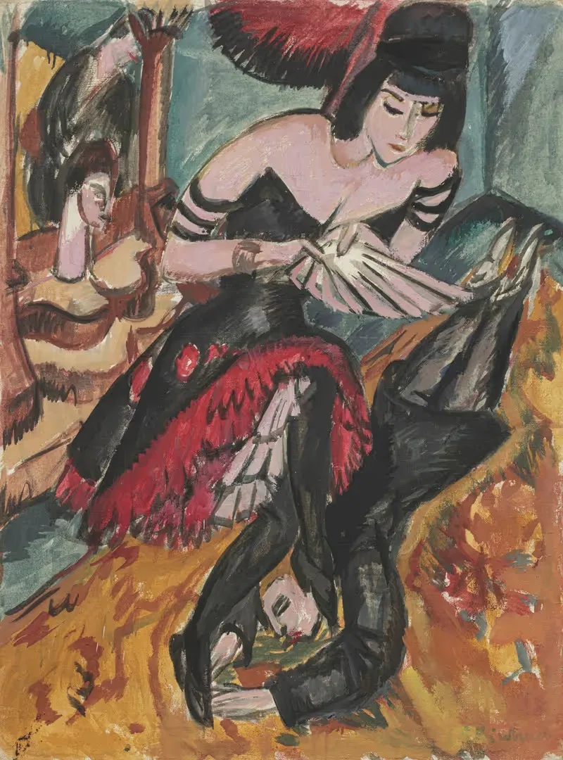 Pantomime Reimann; Die Rache der Tänzerin — Ernst Ludwig Kirchner