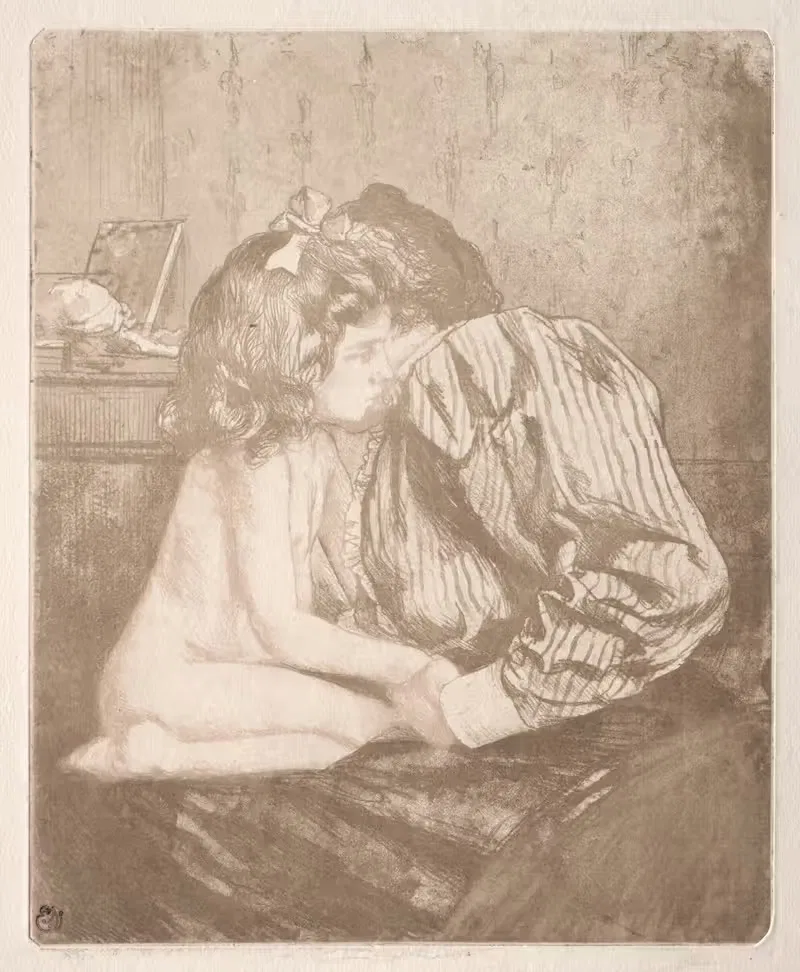 Исповеди, из «Нового сентиментального образования by Шарль Мерин, 1901 — digital art print download