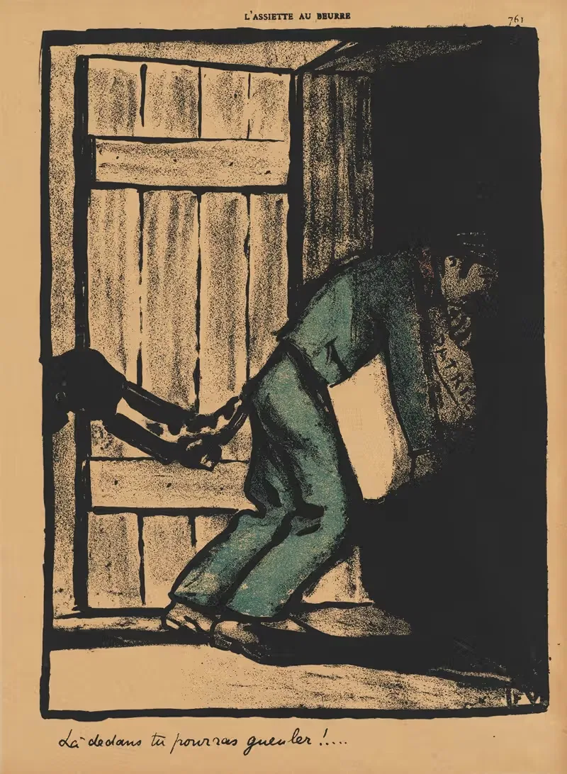 Crimes And Punishments; You can bawl… — Félix Vallotton