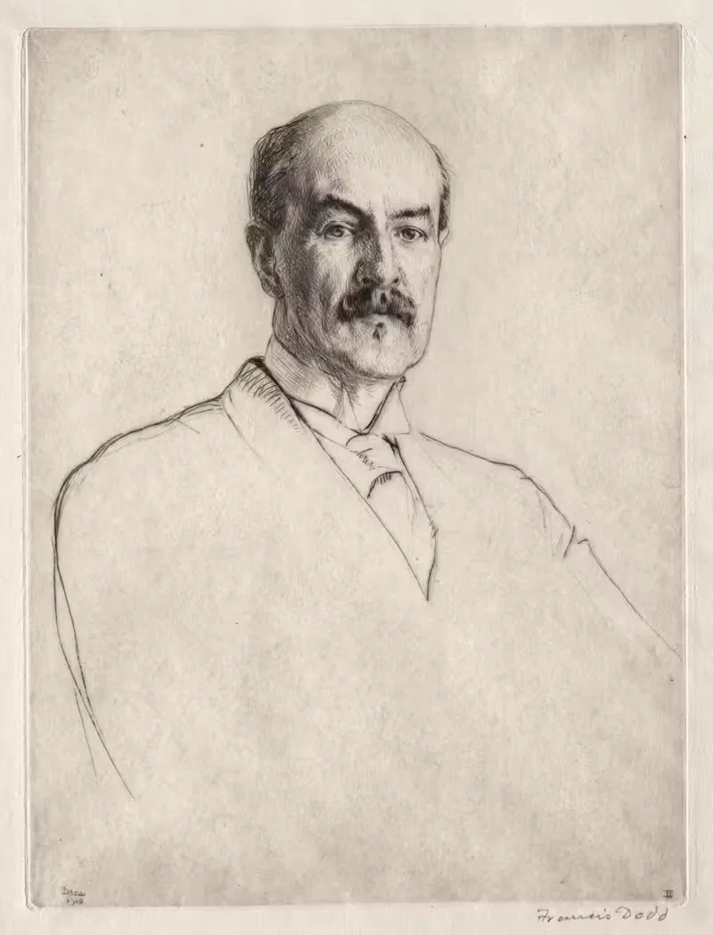 Профессор Оливер Элтон by Фрэнсис Додд, 1916 — digital art print download