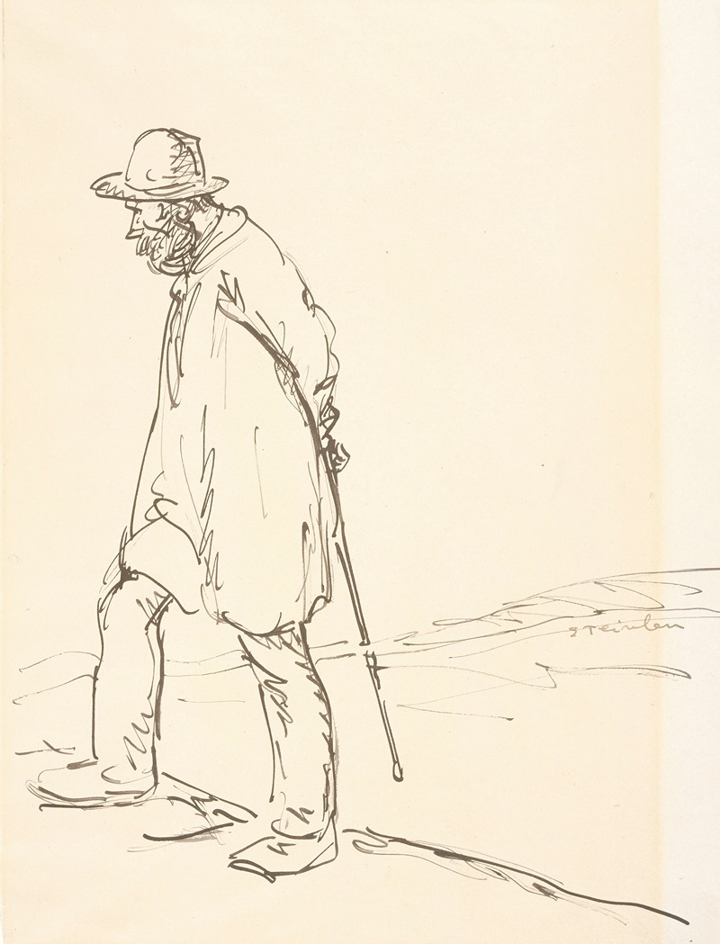 The Vagabond by Théophile Alexandre Steinlen — digital art print download