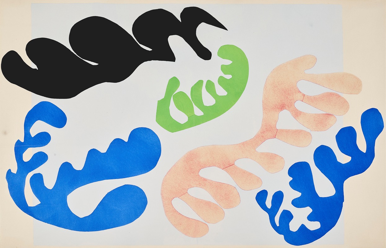 The lagoon by Henri Matisse, 1947 — digital art print download