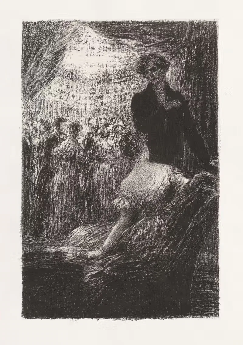 Фантастическая симфония; Бал by Анри Фантен-Латур, 1888 — digital art print download