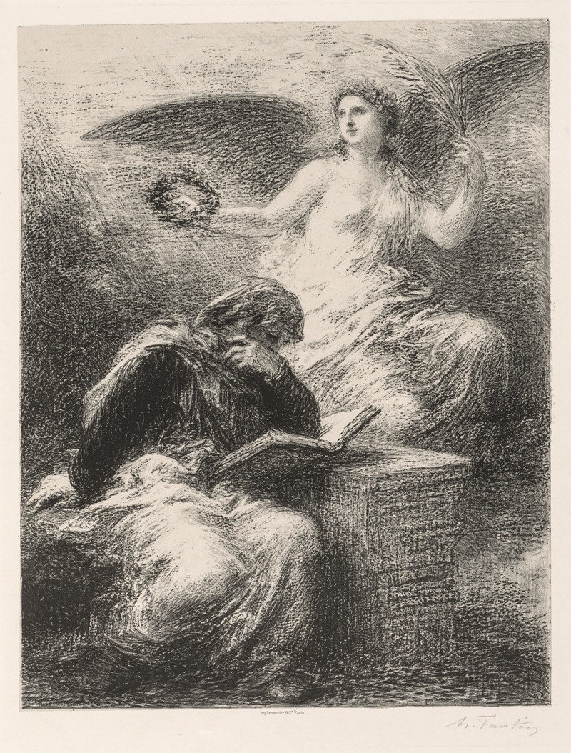 Слава by Анри Фантен-Латур, 1890 — digital art print download