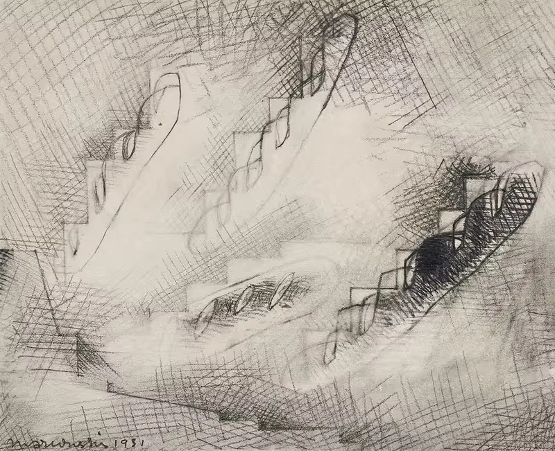 La rue Caulaincourt — Louis Marcoussis