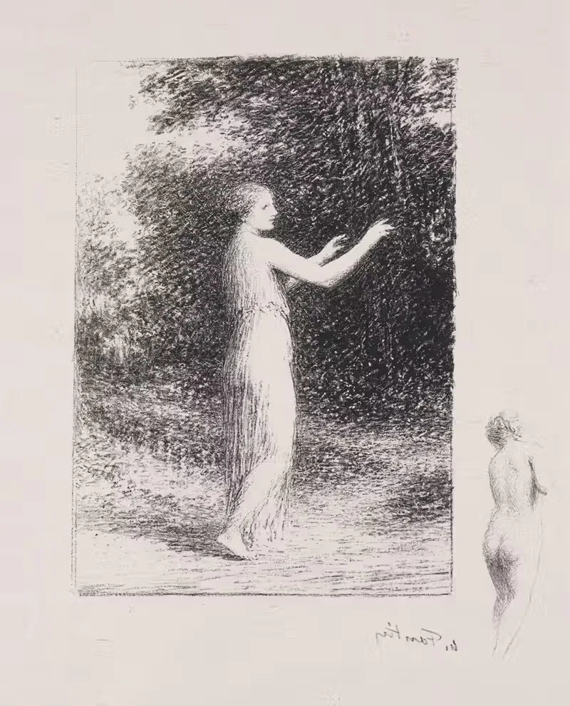 Нищий by Анри Фантен-Латур, 1903 — digital art print download