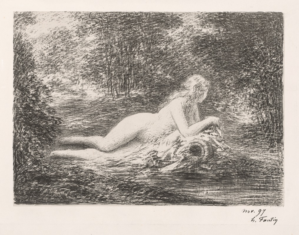 Весна by Анри Фантен-Латур, 1897 — digital art print download