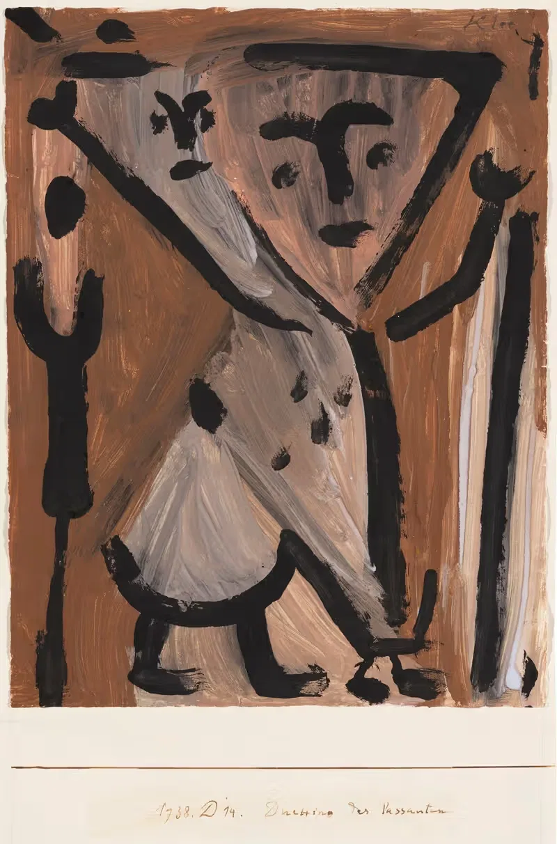 Дуэт прохожих by Поль Клее, 1938 — digital art print download
