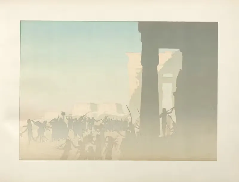 Блудный сын; Второй стол by Анри Ривьер, 1895 — digital art print download