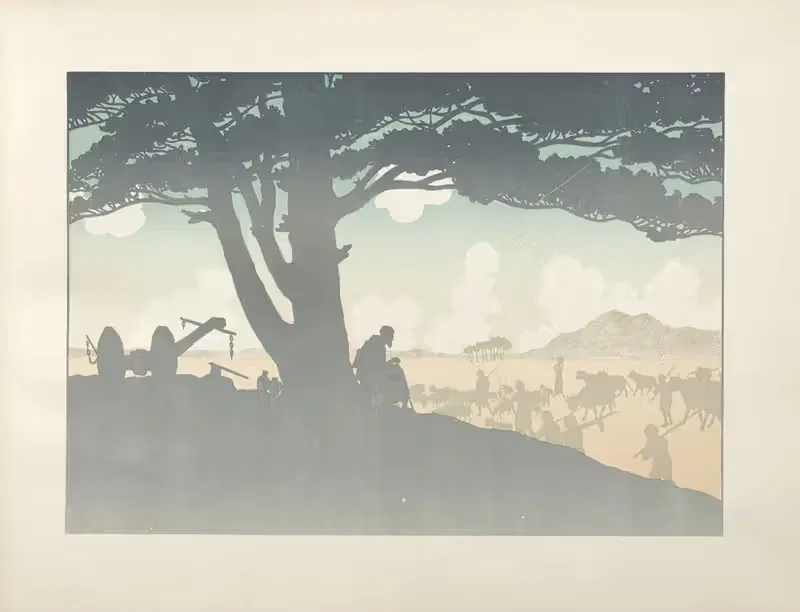 The Prodigal Son; Premier Tableau by Henri Rivière, 1895 — digital art print download