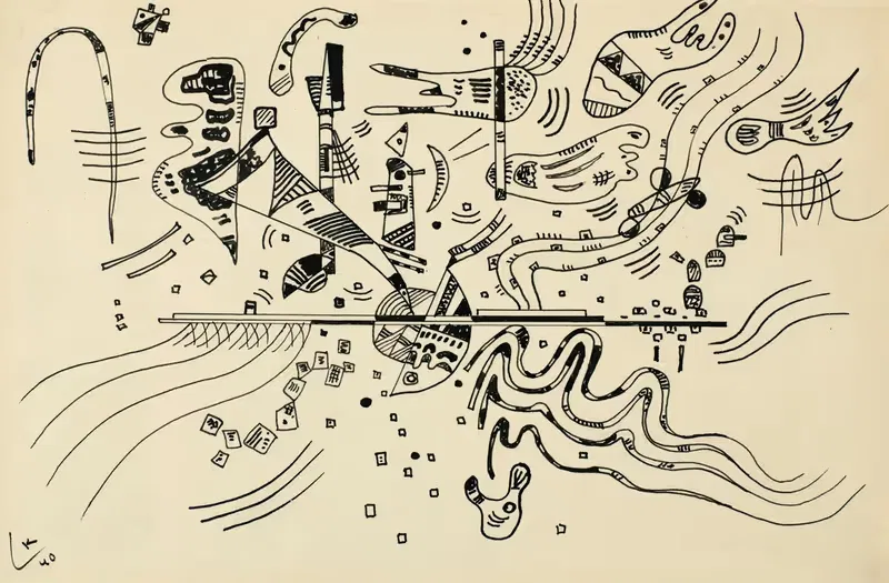 Без названия by Василий Кандинский, 1940 — digital art print download