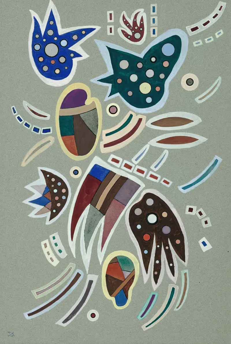Без названия by Василий Кандинский, 1941 — digital art print download
