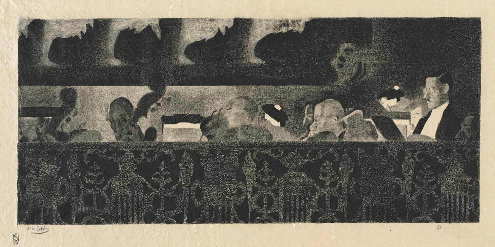 Музыканты by Джон Копли, 1910 — digital art print download