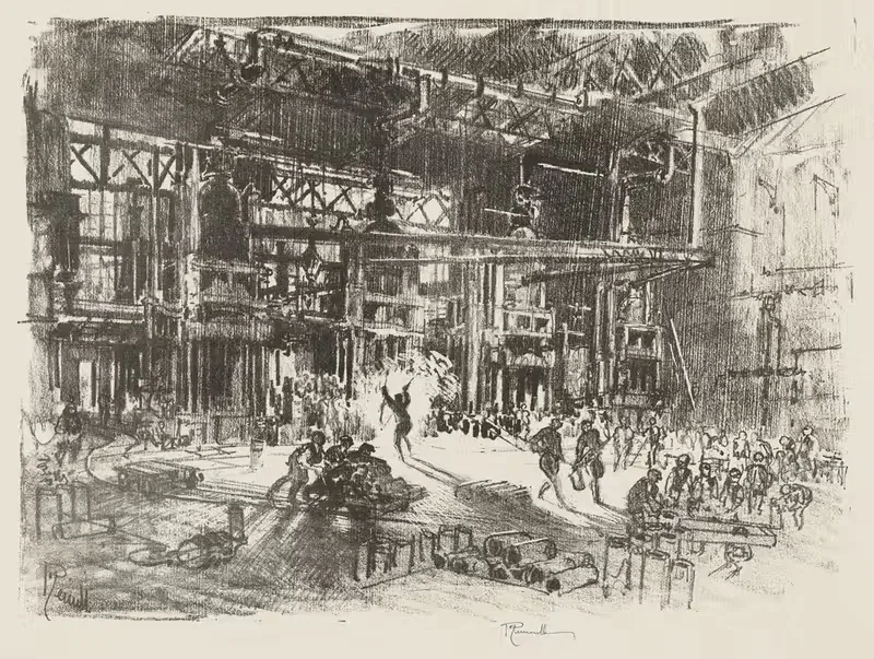 Прессы by Джозеф Пеннел, 1916 — digital art print download