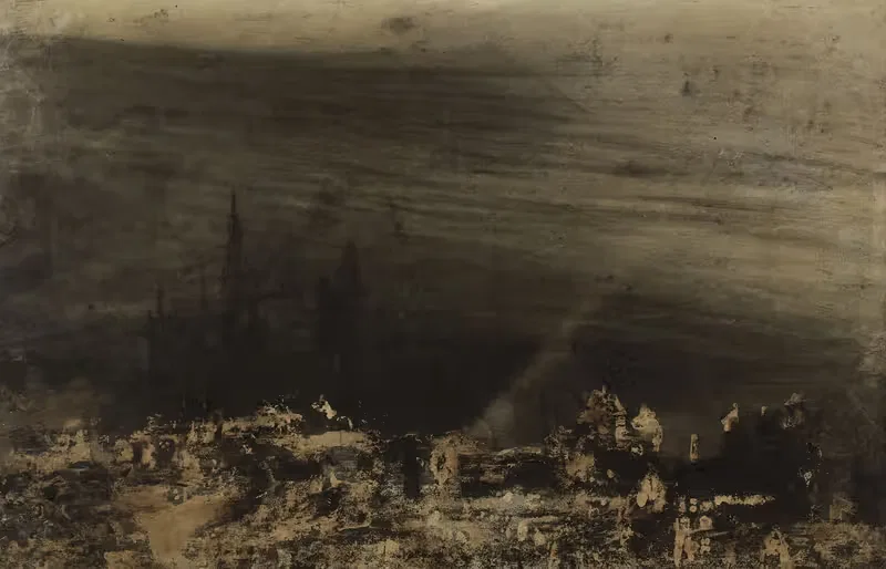 La Ville morte by Victor Hugo, 1850 — digital art print download