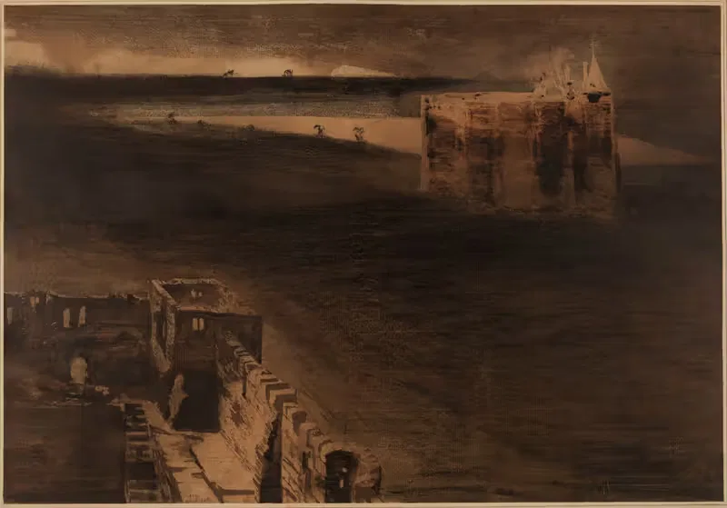 Les deux châteaux by Victor Hugo, 1850 — digital art print download
