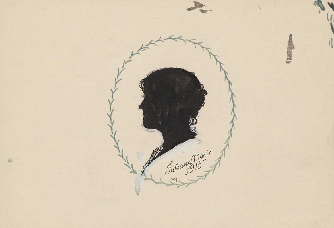 Juliane Marie by Вальдемар Андерсен, 1915 — digital art print download