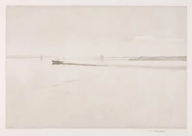Morning Haze in Chichester Harbor — Sir Frank Short