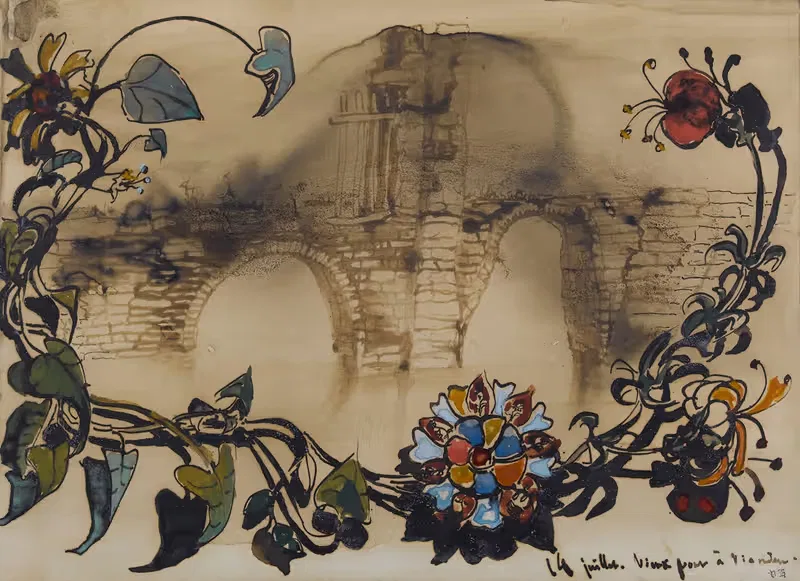 Vieux pont à Vianden — Victor Hugo