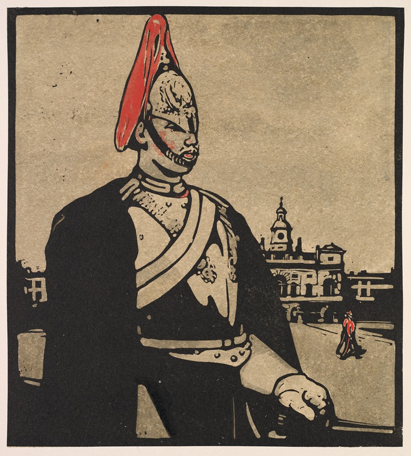 Guardsman by William Nicholson, 1898 — digital art print download