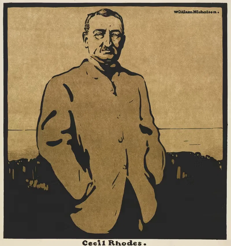 Cecil Rhodes by William Nicholson, 1899 — digital art print download