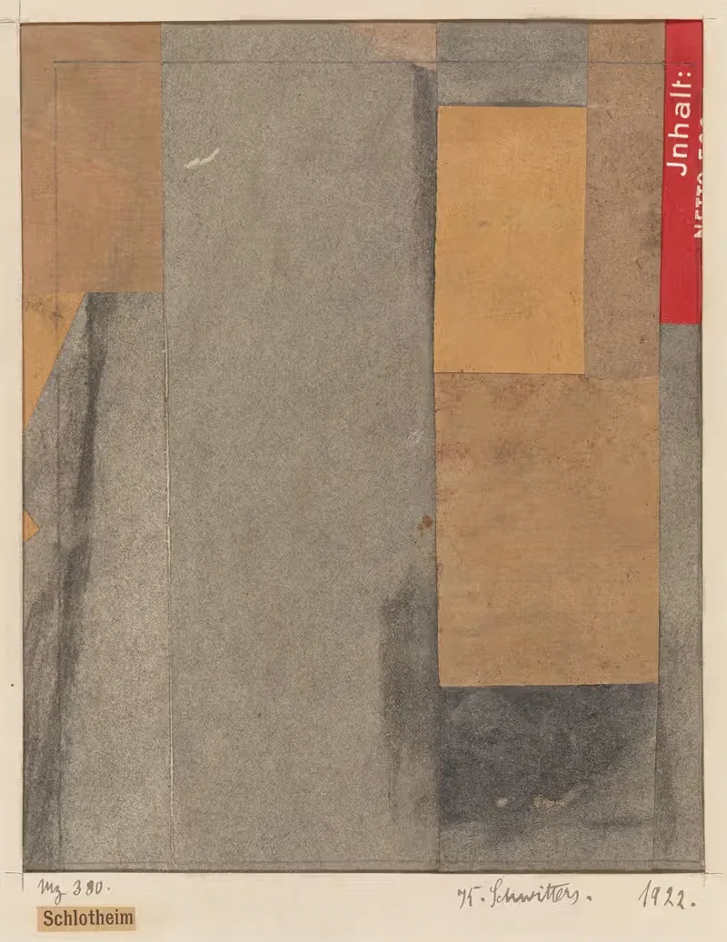 Мз 380. Шлотхейм by Курт Швиттерс, 1922 — digital art print download