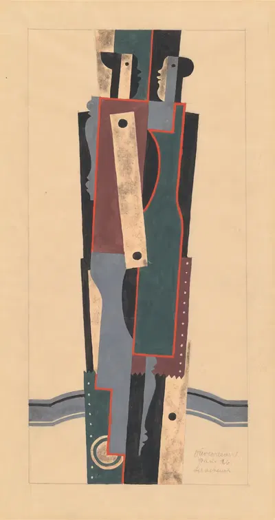 Актёры by Отто Густав Карлсунд, 1926 — digital art print download