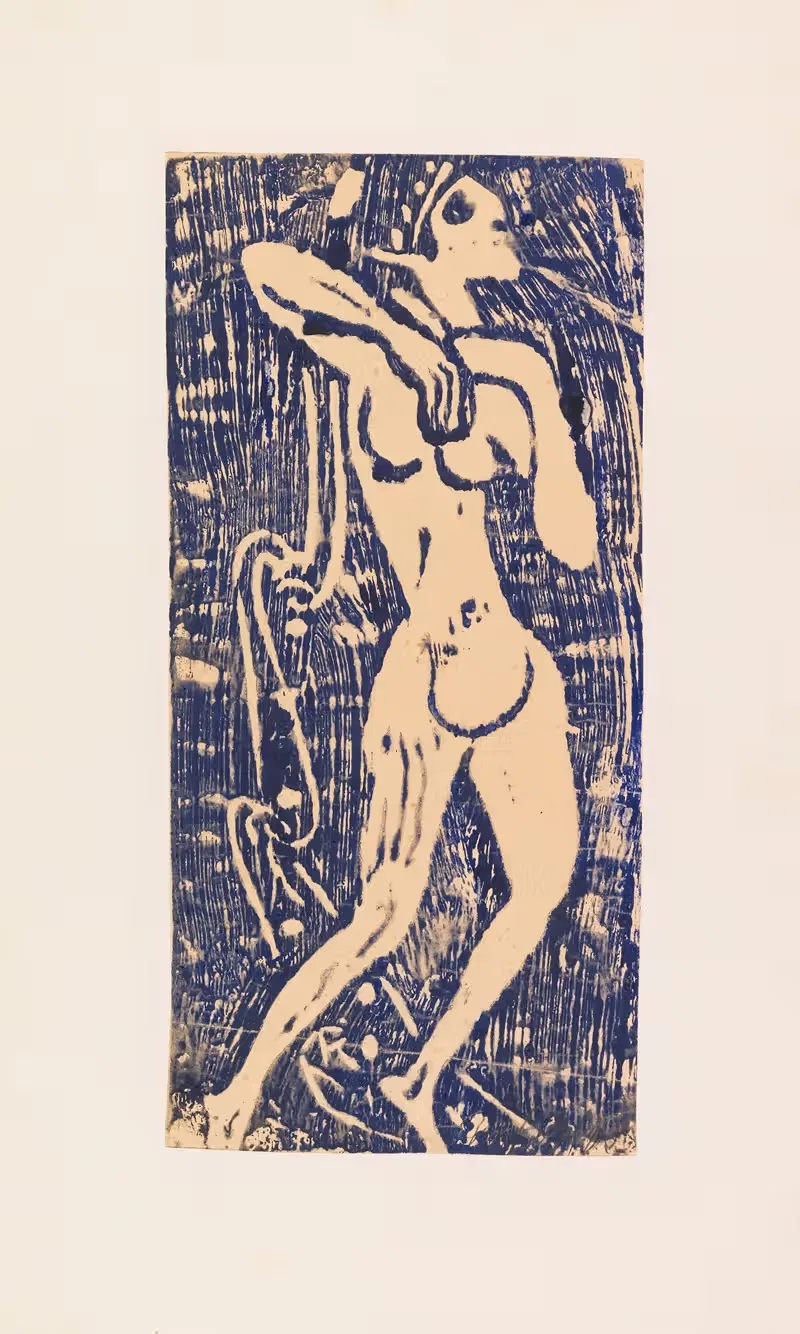 Ägyptische Tänzerin by Christian Rohlfs, 1913 — digital art print download