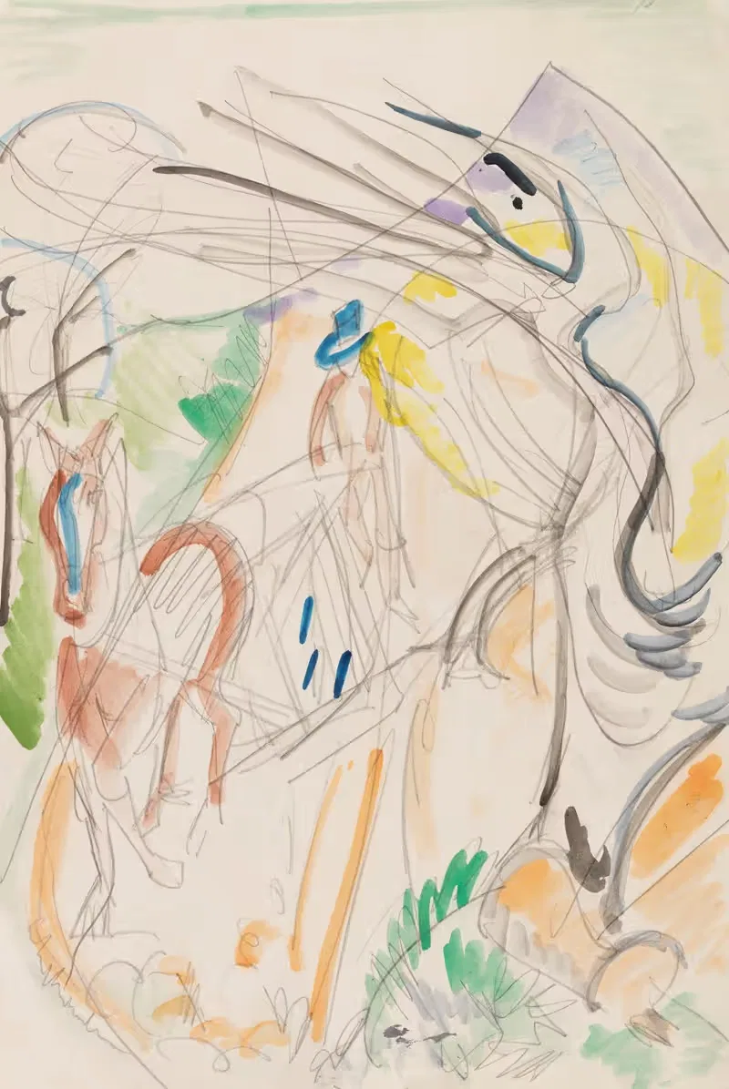 Fuhrwerk (im Taunus) — Ernst Ludwig Kirchner