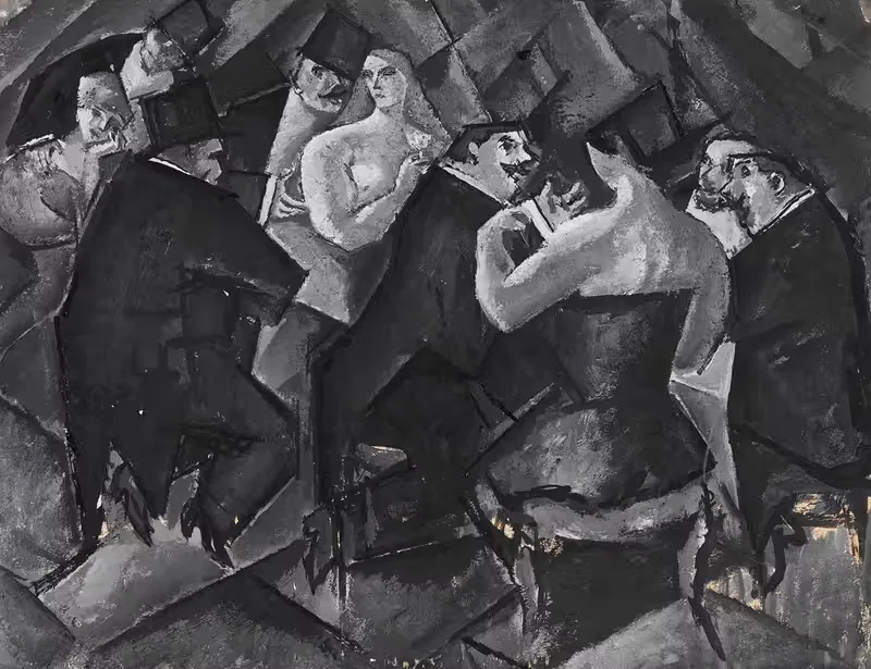 Вариété by Ханс Больц, 1910-1912 — digital art print download