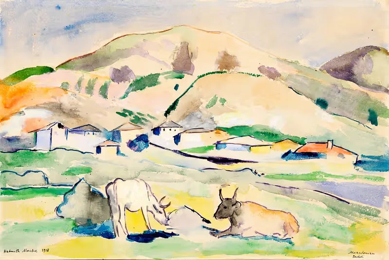 Македония Дедели by Хельмут Маке, 1918 — digital art print download