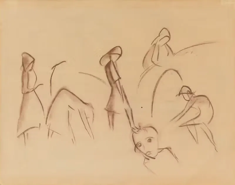Frauen auf dem Felde — Walter Ophey