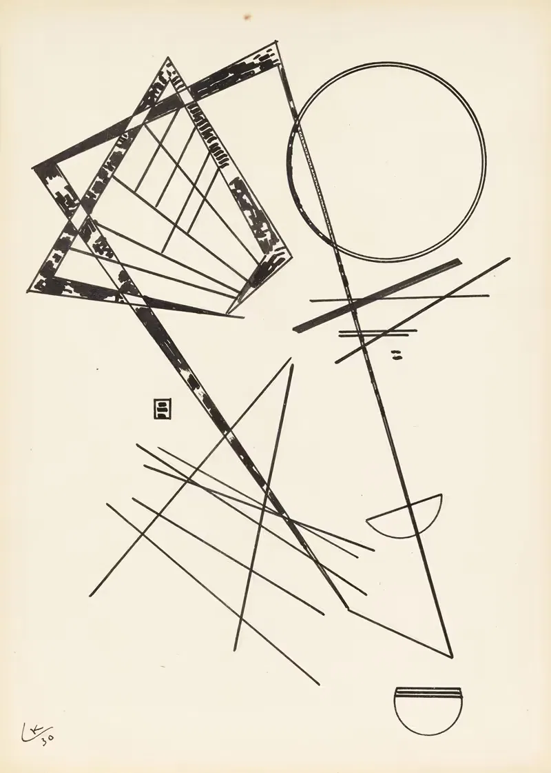 Ohne Titel by Wassily Kandinsky, 1930 — digital art print download