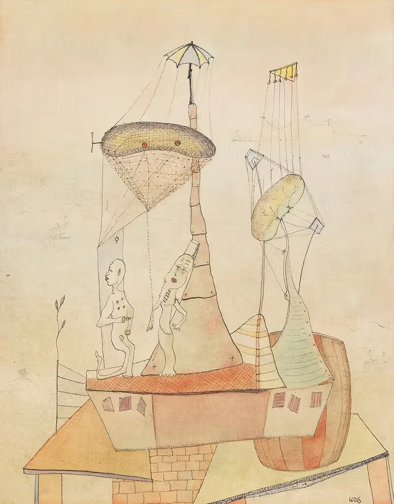 Ohne Titel by Wols (Wolfgang Schulze), 1940 — digital art print download