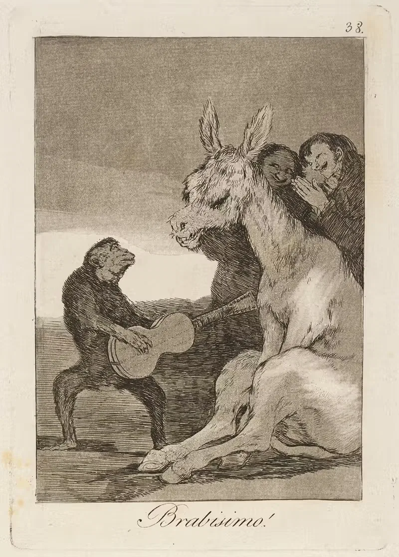Брависсимо! (Браво!) by Франсиско де Гойя, 1796-1797 — digital art print download