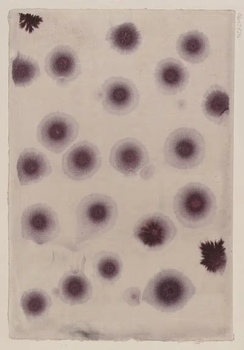 Sprenkelpapier (mit Sonnenmarmormotiven) — Anker Kyster