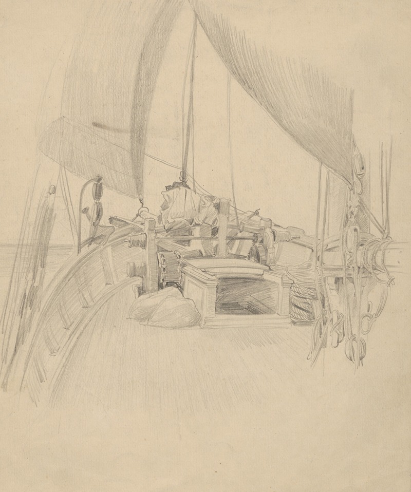 Ship's bow by Вальдемар Андерсен, 1895-1928 — digital art print download