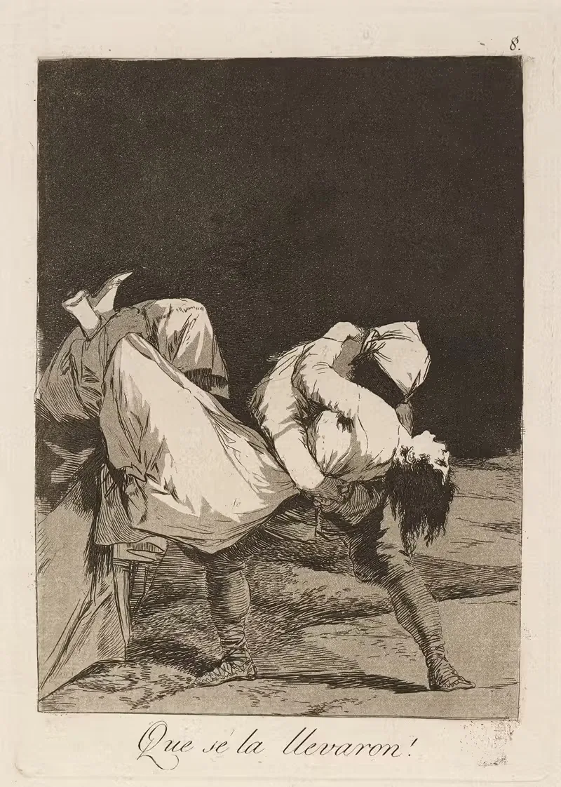 Que se la llevaron! (They carried her off!) — Francisco de Goya