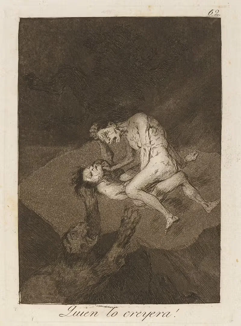 Quien lo creyera! (Who would have thought it!) — Francisco de Goya