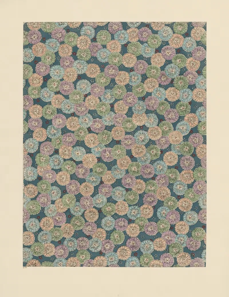 Japanisches Buntpapier (Chiyogami) — Anonymous