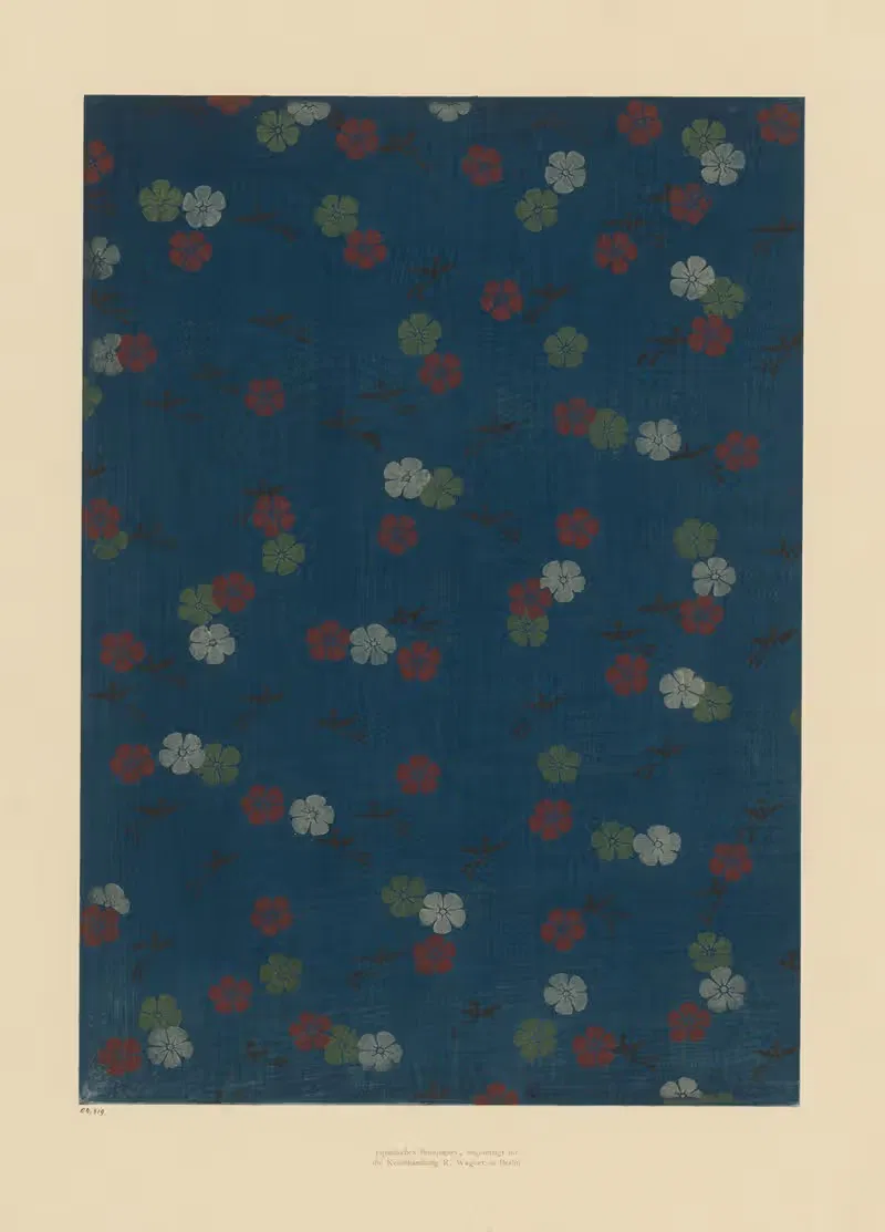 Japanisches Buntpapier (Chiyogami) — Anonymous