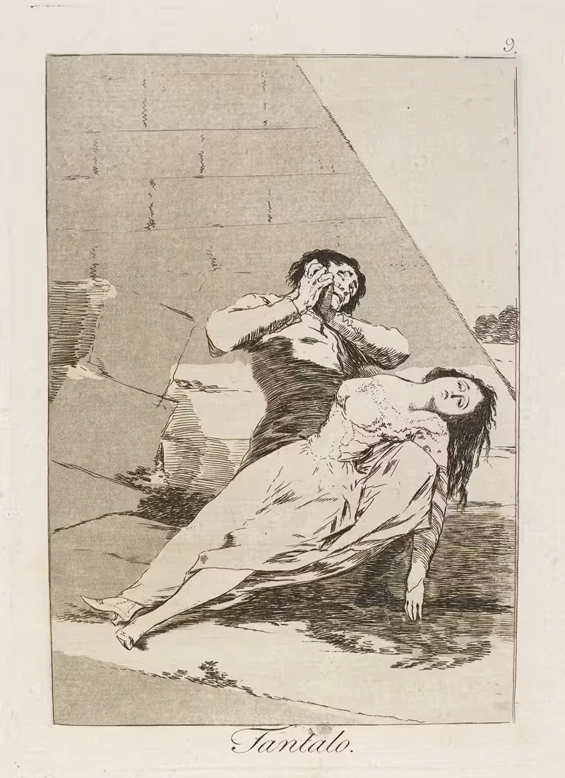Тантал by Франсиско де Гойя, 1796-1797 — digital art print download