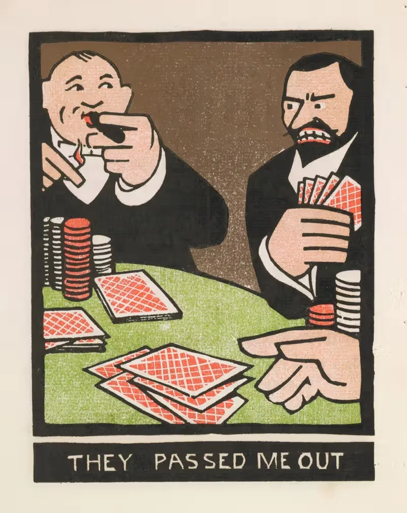 They passed me out by Frank Holme, 1903 — digital art print download