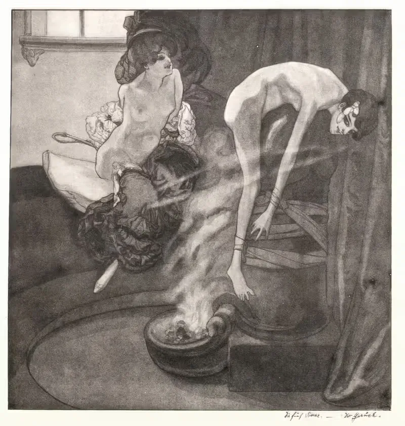 Эротическое изображение 4 by Франц фон Байрос — digital art print download