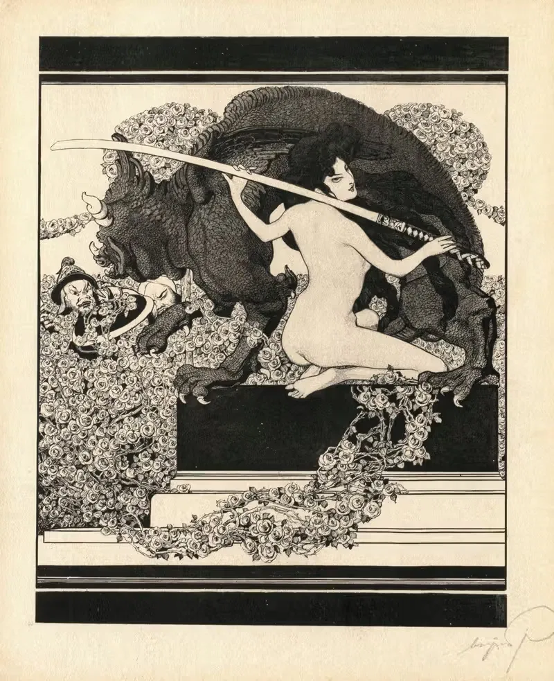 Эротическое изображение 9 by Франц фон Байрос — digital art print download