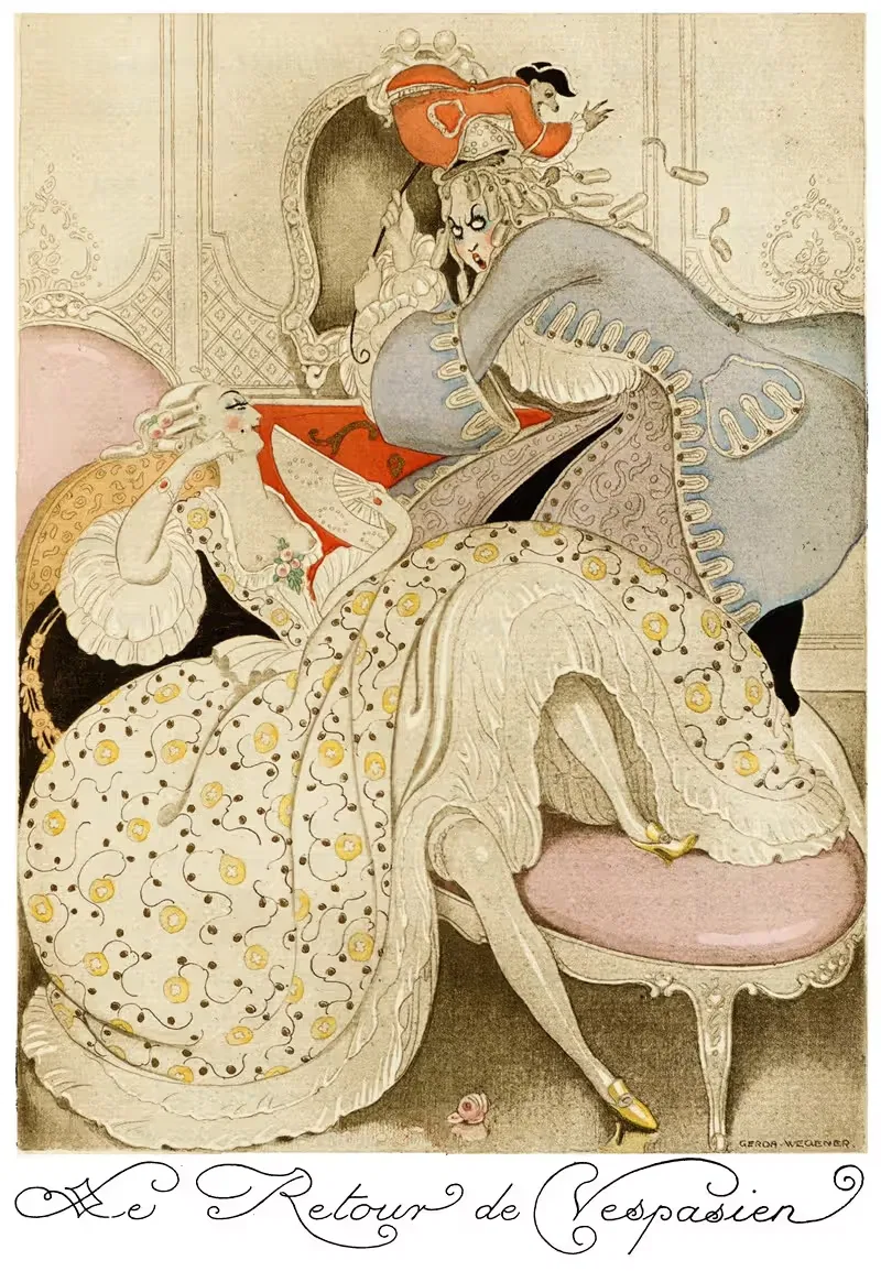 На красных каблуках pl 03 by Герда Вегенер, 1929 — digital art print download