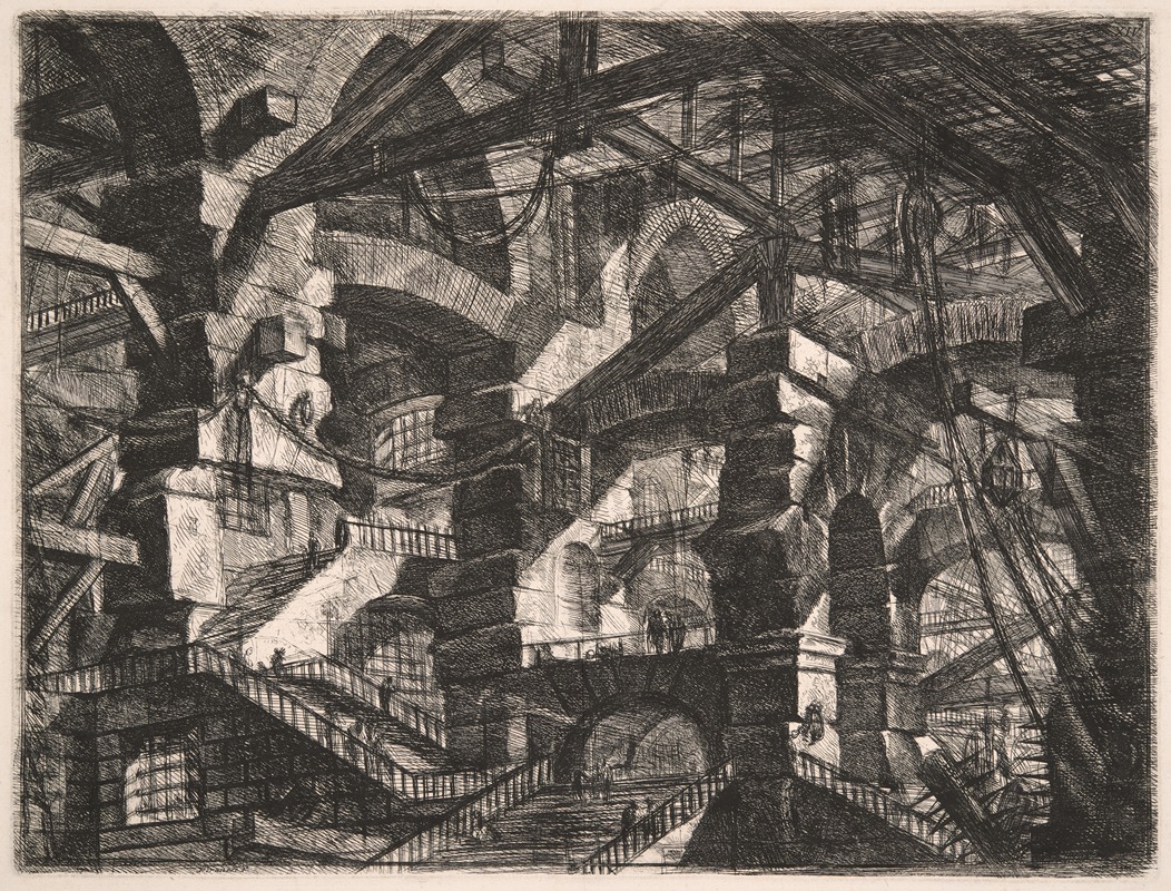 The Gothic Arch by Giovanni Battista Piranesi, 1761 — digital art print download
