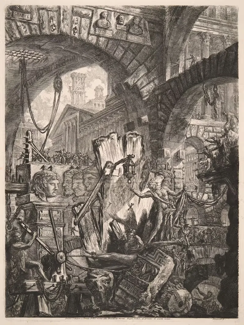 Человек на пытках by Джованни Баттиста Пиранези, 1761 — digital art print download