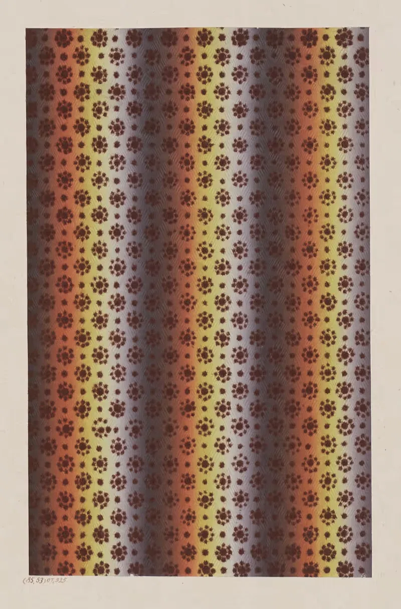 Velourpapier in englischer Art — Anonymous