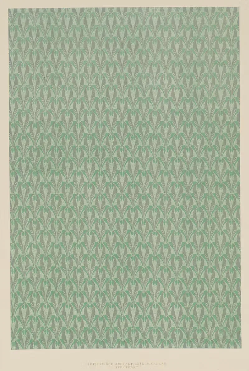 Литографированная бумага (узоры) by Эмиль Хохданц Ко., 1885 - 1910 — digital art print download